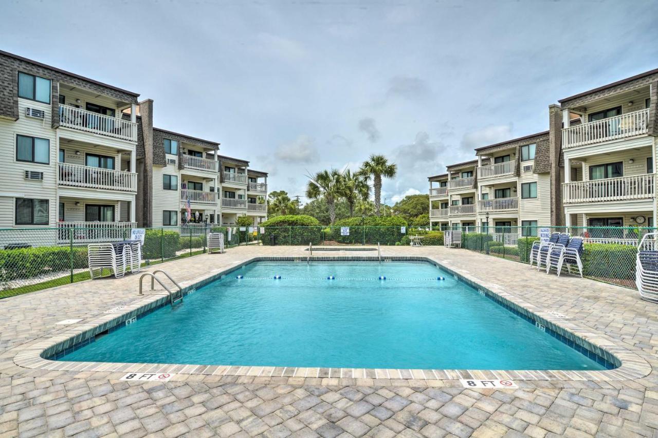 Beachfront Resort Condo With Pool View And Balcony! เมอร์เทิลบีช ภายนอก รูปภาพ